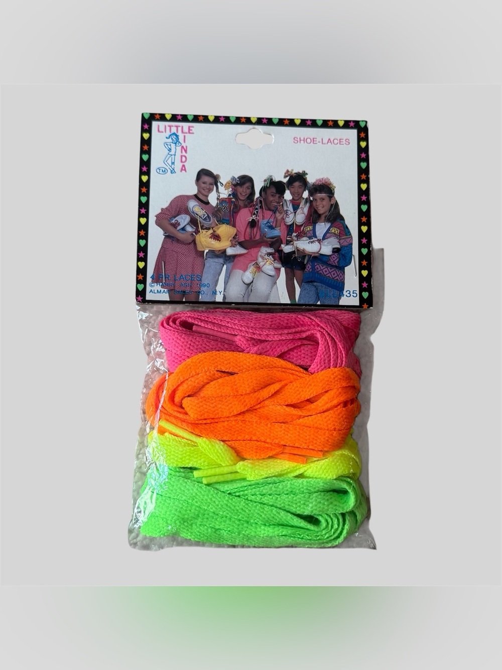 New Little Linda Neon Shoelaces